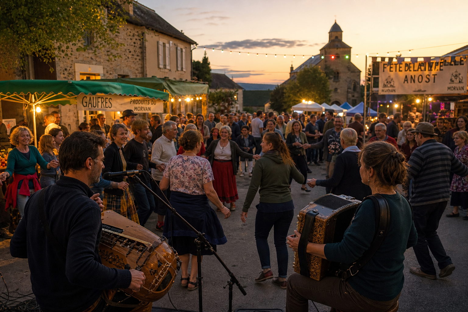Fête de la Vielle à Anost